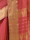Pink Handloom Silk Cotton Saree