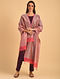 Pink Handloom Silk Cotton Dupatta