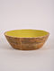 Handcrafted Wooden Bowl (D- 10in, H- 3in)