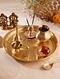 Brass Pooja Thali In A Gift Set (Set of 7)