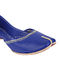Blue Handcrafted Leather Juttis