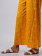 Yellow-Ivory Elasticated-waist Bandhani Cotton Palazzos