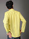 Yellow-Green Handloom Cotton Short Kurta