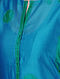 Turquoise-Green Round Neck Chanderi Kurta with Silk Patchwork