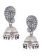 Vintage Silver Jhumkis with Paisley Design