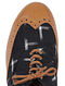 Tan-Black Ikat Cotton Handcrafted Shoes