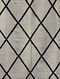 Grey-Black Handwoven Wool Dhurrie (8ft x 2ft6in)