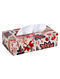 Raas Multicolored Handmade Wooden Tissue Box (L - 9.5in, W - 5in, H - 3in)