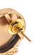 Gold Tone Brass Earrings