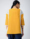 Yellow-Ivory Cotton Top