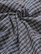 Black-Ivory Checkered Natural-dyed Malkha Fabric