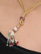 Red Kundan Inspired Quartz Necklace