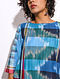 Multicolored Handloom Cotton Dress with pockets