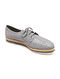 Grey Handwoven Genuine Leather Shoes