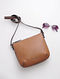 Tan Hand-Crafted Leather Sling Bag